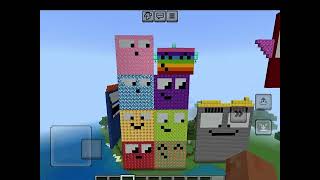 Counting by 155 Minecraft Number Blocks