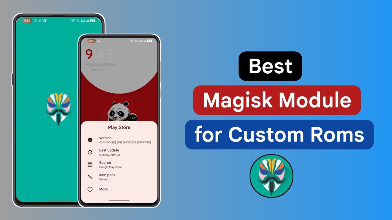 Best Magisk Module for Custom Roms | Gapps Magisk Module - YouTube