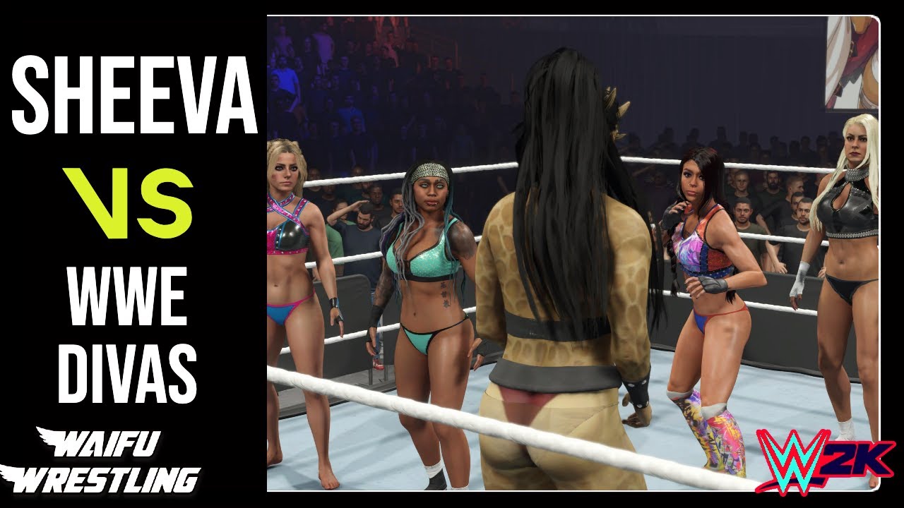 WWE2K23: Sheeva VS Maryse, Alexa, Kayden, And Cora {Gauntlet Fantasy Knockout Match}