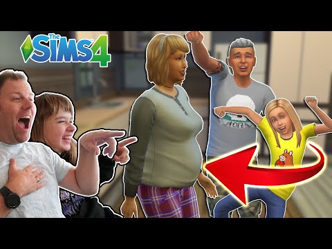 HOLLIE SKAL VÆRE STORE SØSTER!? Dansk SIMS 4