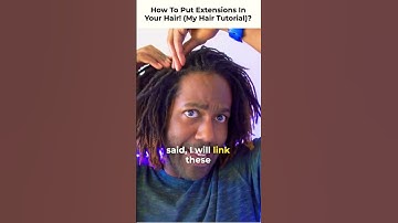How to Install Clip in Loc Extensions #microlocs #locs #locextensions