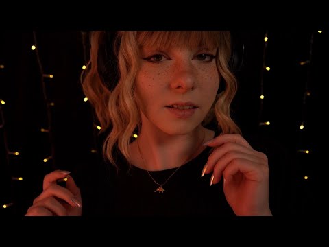 ASMR | Whispered Q&A - Ramble, Hand Sounds, Nail Tapping, Blue Yeti