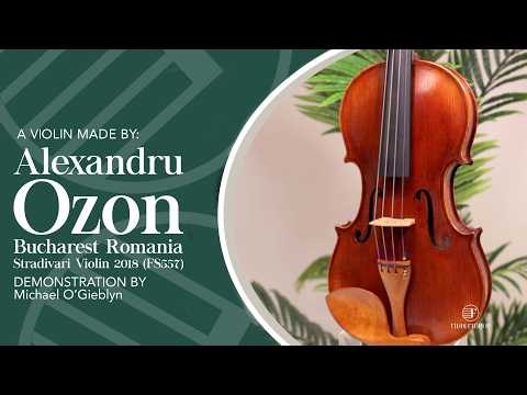 バイオリン本体 Alexandru Ozon 2017 Alexandru Ozon Bucharest Romania, Violin 2018 (FS557) - YouTube