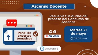 Aquí podrás resolver tus dudas sobre el Concurso de Ascenso y Reubicación Docente