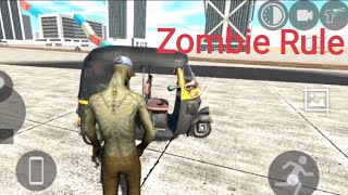 Franklin The Zombie Rides An Indian Bike