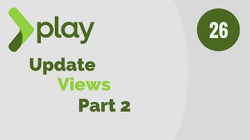 Play Framework Tutorial # 26 | Update Views Part 2
