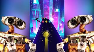 WALL-E Song but it's played on Dancing Road screenshot 5