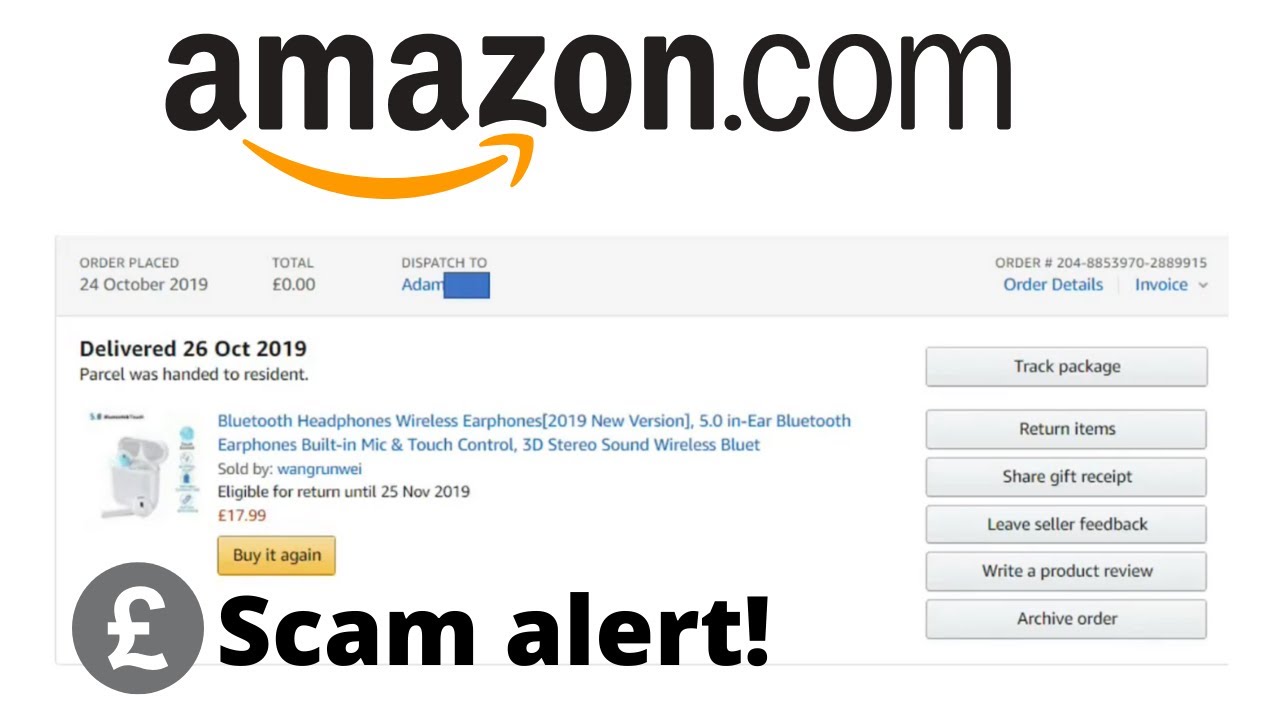 I Got Scammed on Amazon Buying Earphones! - YouTube