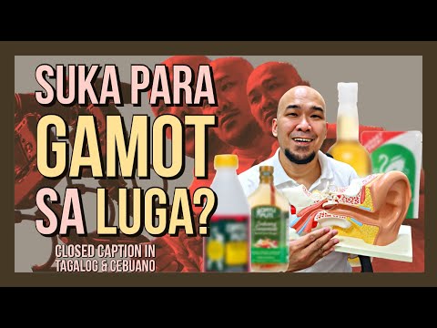 Epektib ba ang Suka (Table Vinegar) as Gamot (Home Remedy) sa Luga?