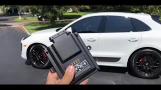 Vector Tuning Chip Box installed in 2021 Porsche Macan GTS 2.9L