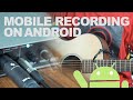 SERUNIAUDIO ™ // Multitrack Mobile Recording - Using Steinberg UR12 on Android Smartphone