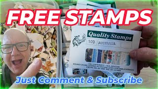 Iβm Giving Away 50 Envelopes Full of Stamps!