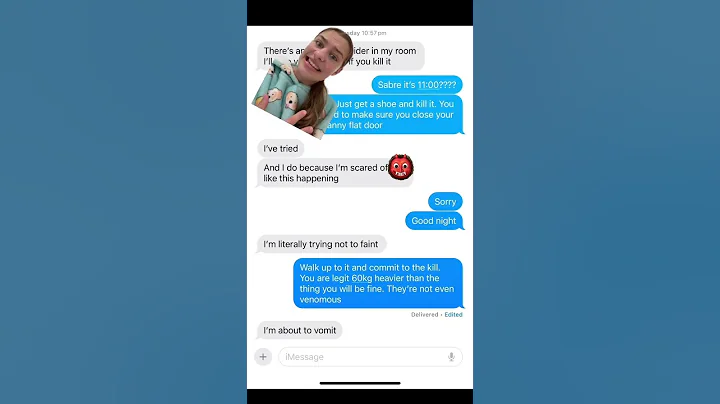 Reading out Sabre’s text messages #norrisnuts