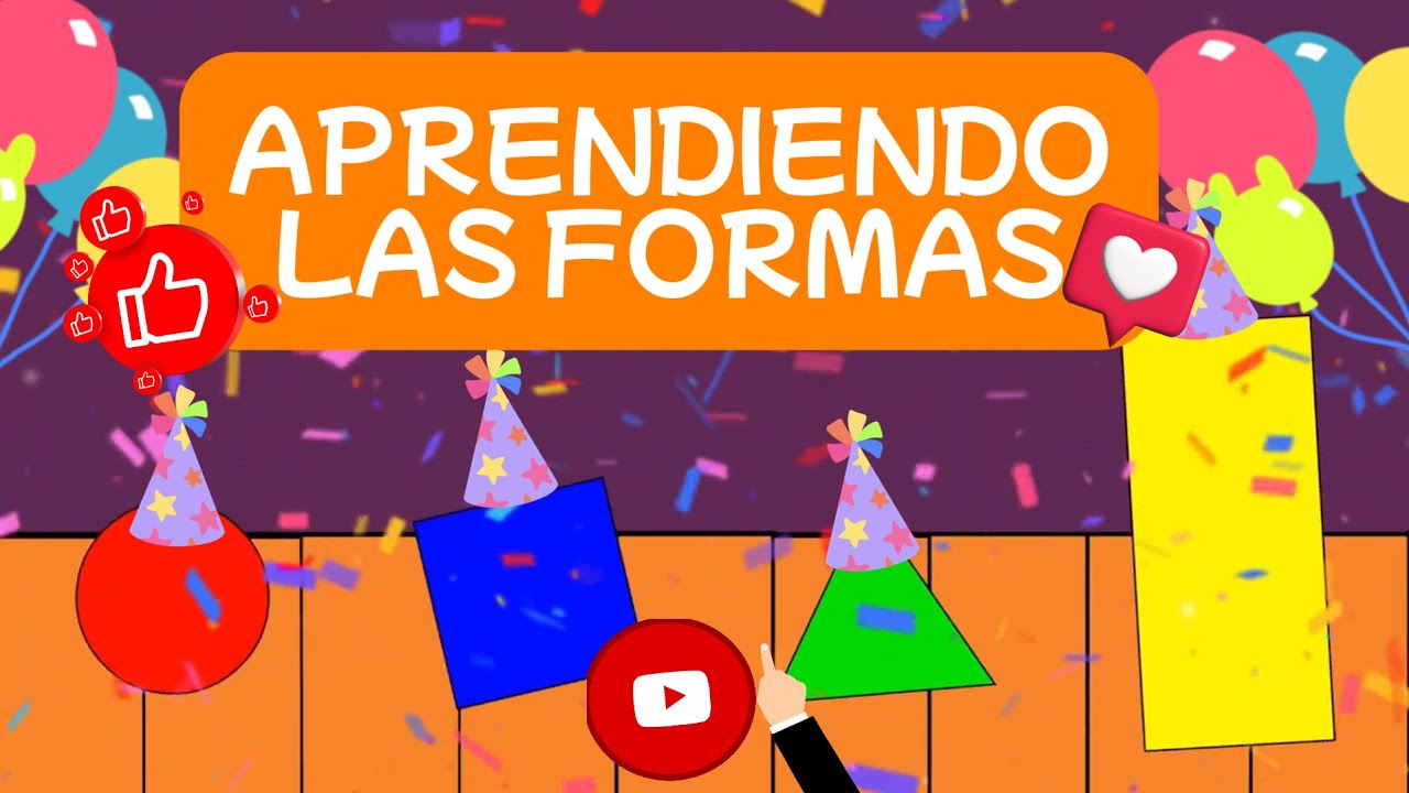 Fiesta de las Formas 🎉 | Canción Infantil Educativa sobre Figuras ...