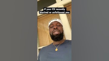 If your ex recently blocked or unfollowed you on social media #breakups #nocontact #avoidant