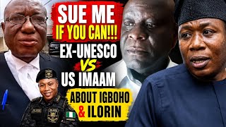 SUE ME IF YOU CAN! Ex-UNESCO Staff Dares US Imaam over Sunday Igboho, Insecurity in Ilorin