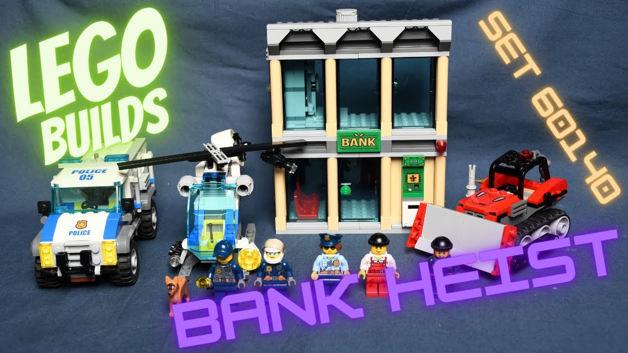 Lego Builds 1 - Lego City Bank Heist