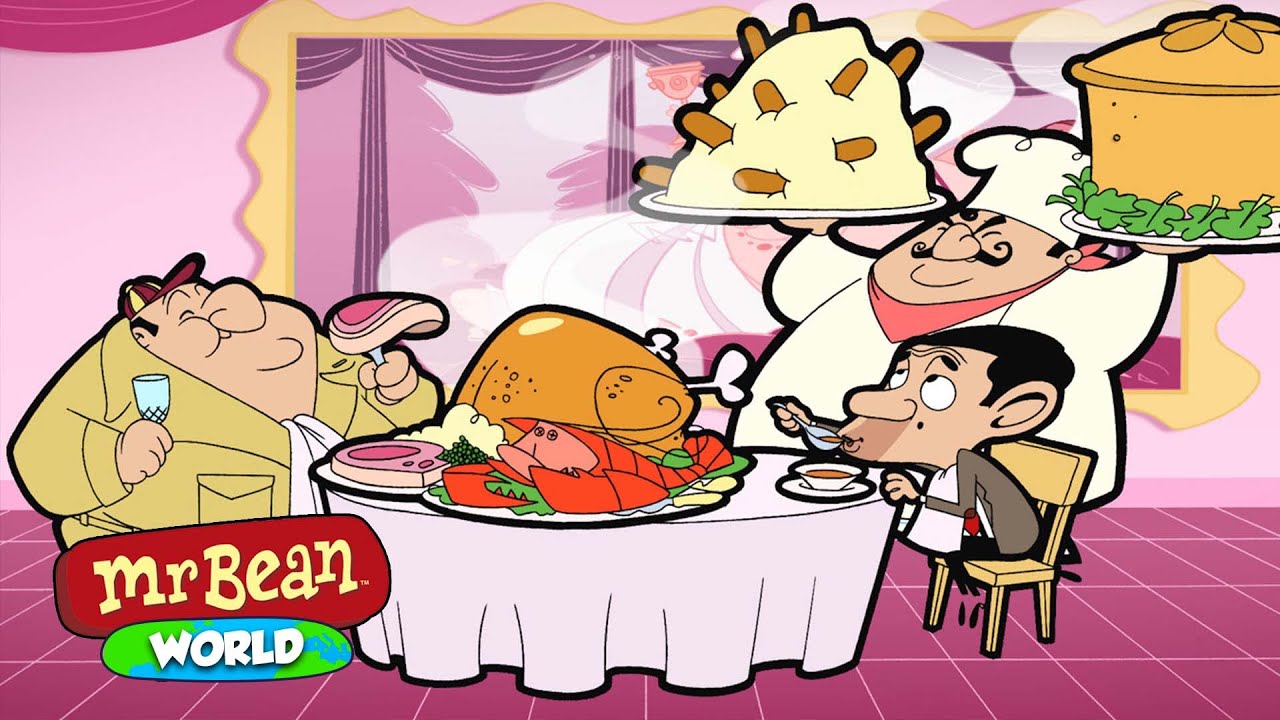 Mr Bean's Portly House Guest | Mr Bean Animated Season 1 | Full Episodes | Mr Bean World