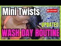 Managing Scalp Psoriasis | Mini Twist Wash Day Routine for Scalp Health