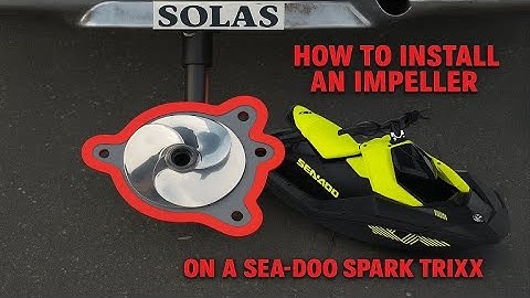 How to Install an Impeller on a Sea Doo Spark Trixx