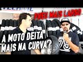 PNEU MAIS LARGO (adaptado) A MOTO DEITA MAIS NA CURVA? KR Responde