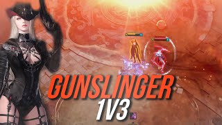 LOST ARK GUNSLINGER 1v3 PvP | DEADLY