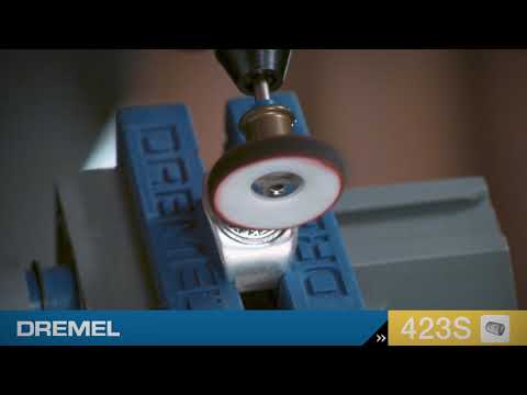 Полірувальний диск Dremel 423S Ez Speedclic (25 мм) (2615S423JA), відео 1