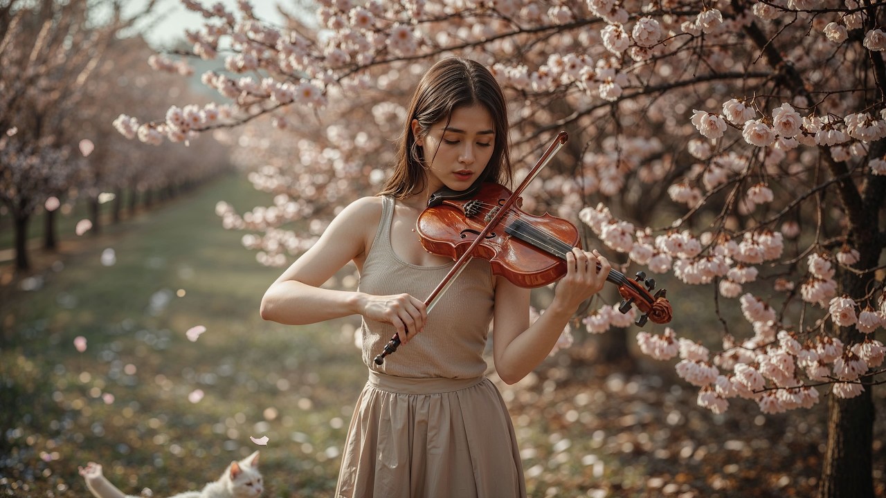Beautiful Girls of Spring – A Violin That Healed Her Soul