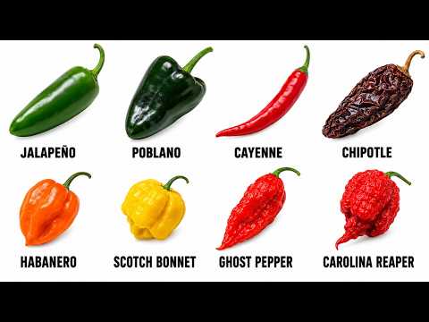 Every Chilli Pepper Explained