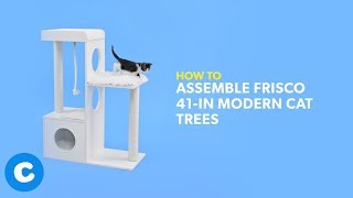 How to Build Frisco 41-Inch Modern Cat Trees | Chewy How to Build Frisco 41-Inch Modern Cat Trees | Chewy