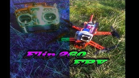 hoverthings flip 260 mini quad FPV above the trees