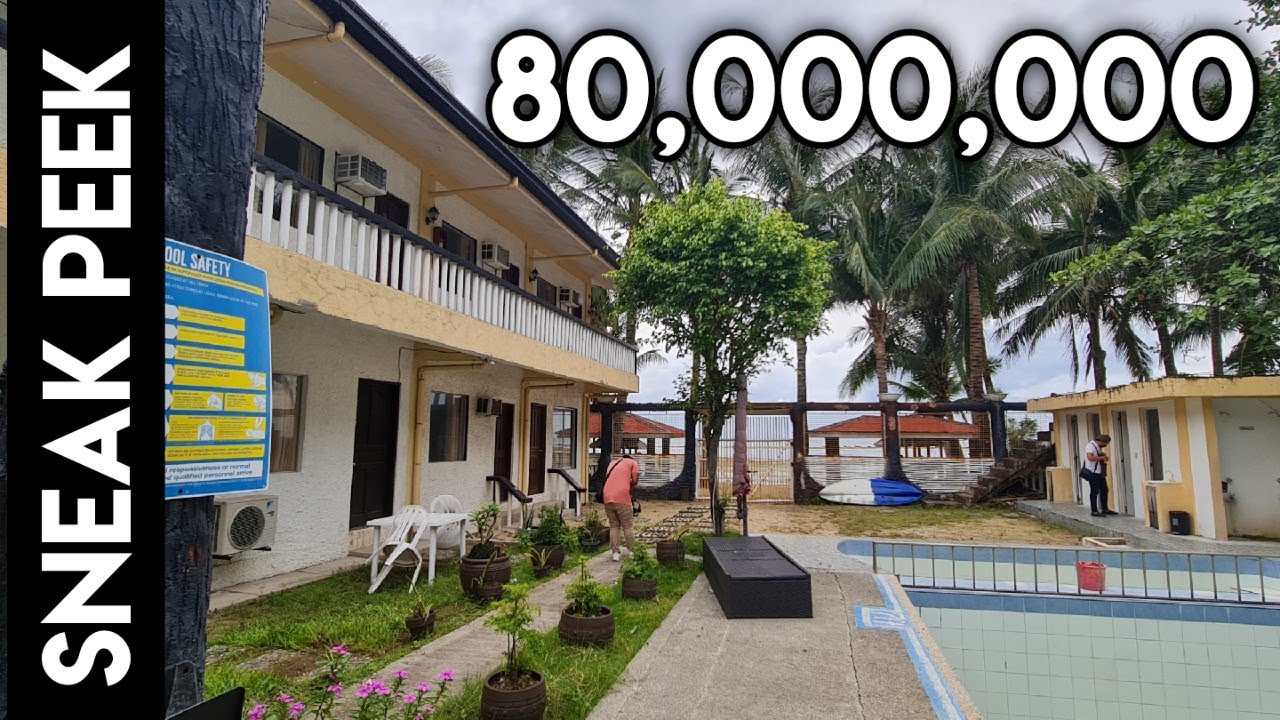Beachfront for sale Functional in Lian Batangas White sand Beachfront