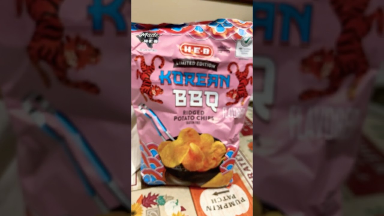 Korean BBQ Ridged Potato Chips | Reaction 