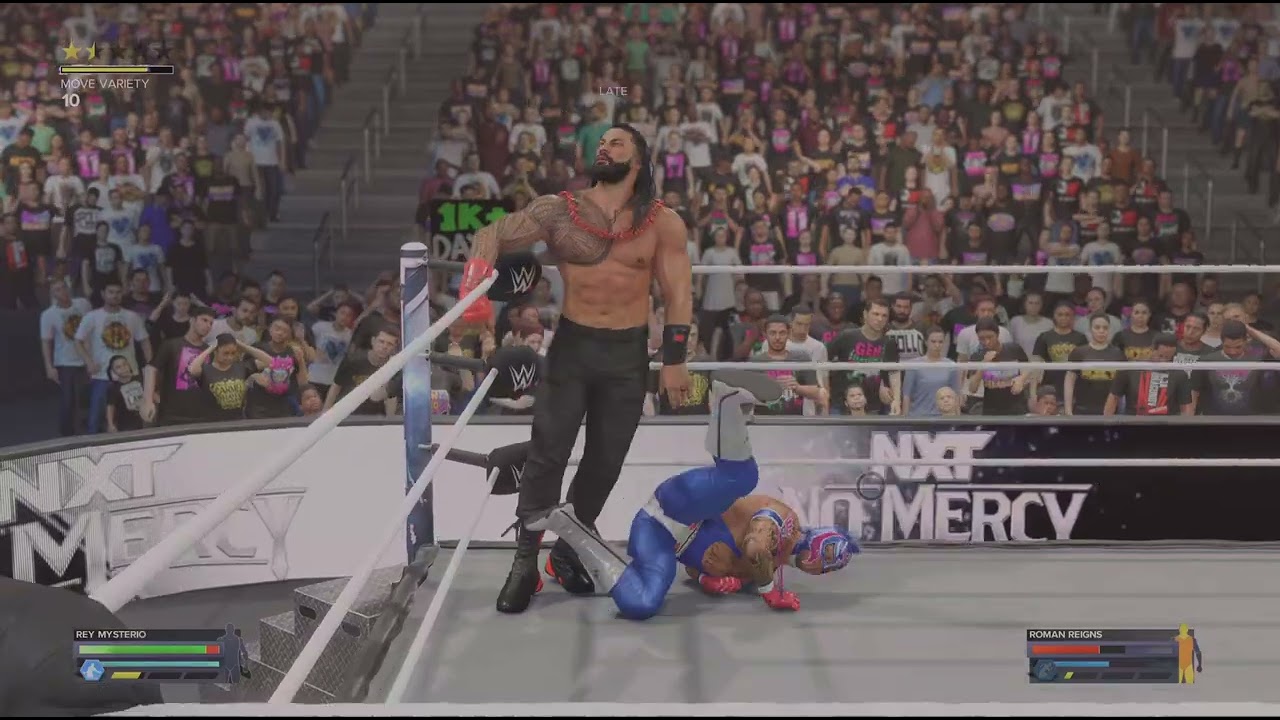 #wwe #viral #2k26 #reymysterio #vs #romenreign  
