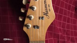 Vintage Harmony Electric Guitar in Sunburst Model: 802MHU Demo