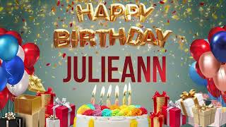 JULIEANN - Happy Birthday Julieann #Julieann