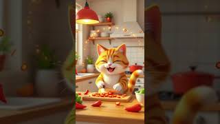 🌶️ Cat Chef’s Spicy Chili Sneeze Storm! 😹💨 Epic 3D Cartoon Explosion#ChiliSneeze #CatChefFail #Spicy