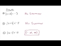 Understanding Absolute Value Equations and Inequalities