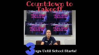 Countdown to Takeoff: T Minus 3 Days