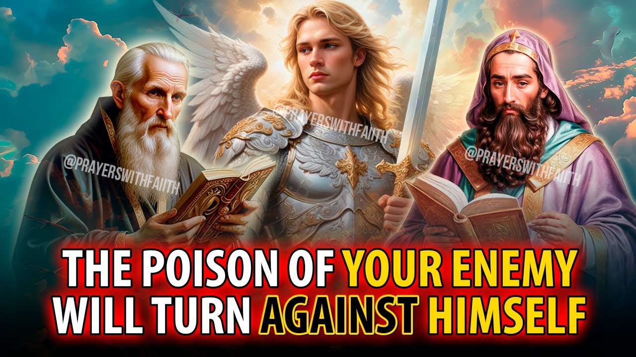 🛑POWERFUL SECRET PRAYER TO DEFEAT THE ENEMY FOREVER - SAINT BENEDICT SAINT MICHAEL AND SAINT CYPRIAN