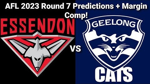AFL 2023 Round 7 Predictions + Margin Comp!