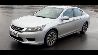 Обзор. Крутые фишки и плюсы Хонда Аккорд Гибрид 2014. Honda Accord Hybrid