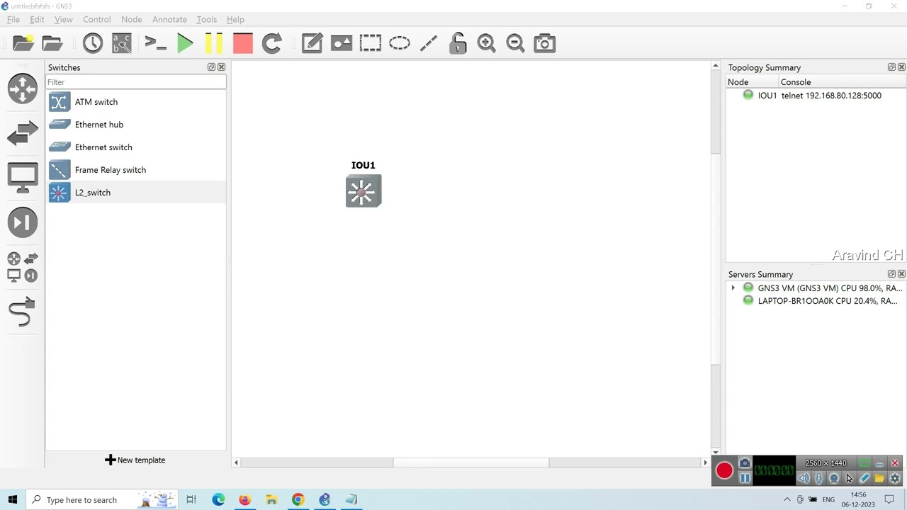 how to add qemu templates in GNS3