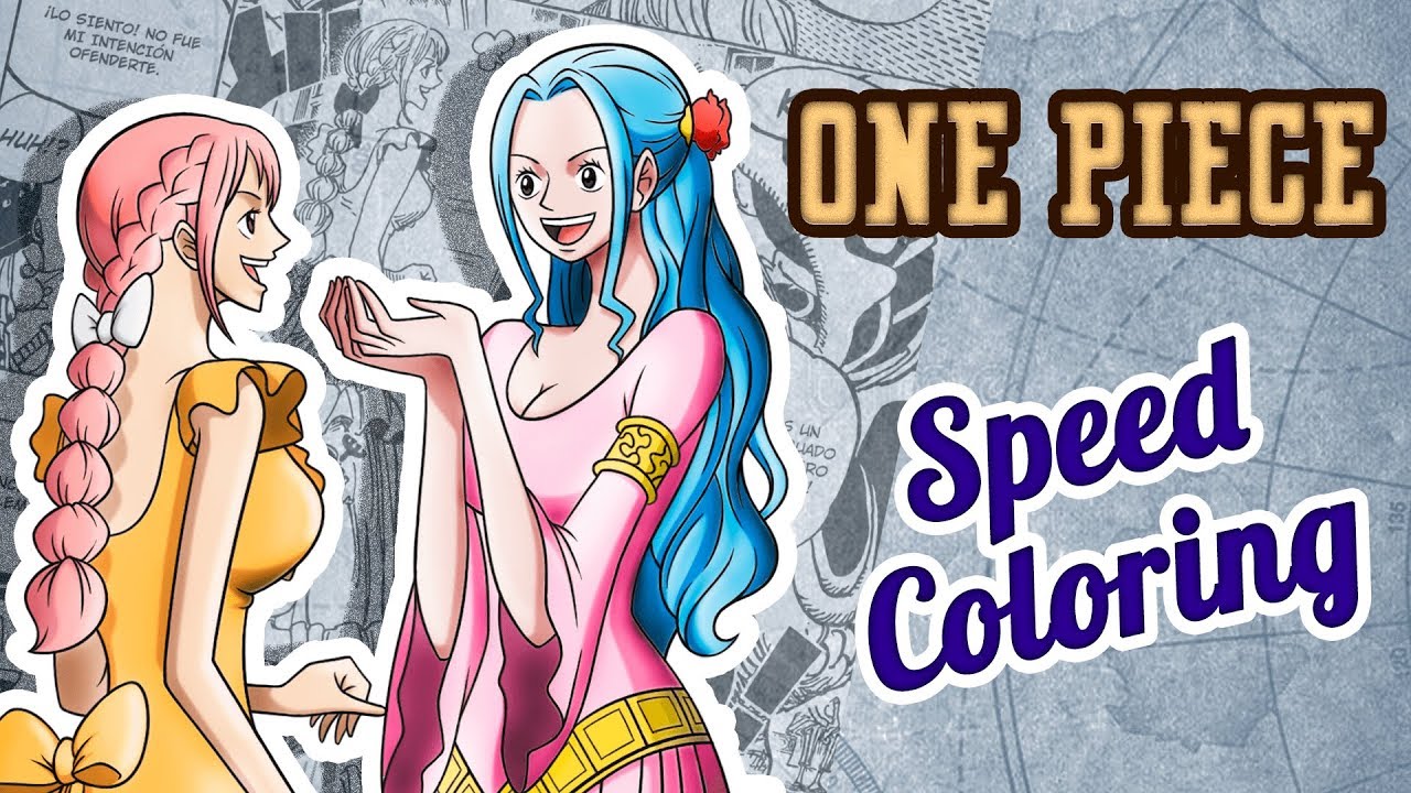 One Piece | Rebecca & Vivi Speed Coloring | 906 Manga Chapter