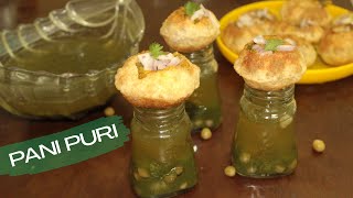 Pani Puri ka Pani aur ragda chole Easy Golgappe Water Recipe in Urdu Hindi -authentic pani for puri