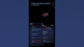 Interactive Cursor Effects with Canvas | Cursor effect in CSS