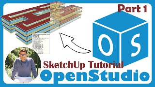 OpenStudio Building Energy Analysis Tool | V02 - SketchUp Plugin Tutorial 01 | EnergyPlus Simulation