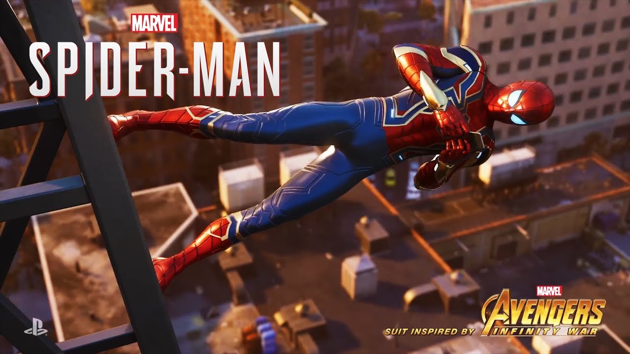 Marvel's PS4 Spider-man Iron Spider Suit Reveal (Pre-Order)