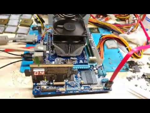 Ремонт Gigabyte H61 1155 или Гнилобайты с Aliexpress часть 2: проверяем и чиним