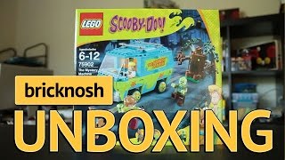 LEGO Scooby Doo Mystery Machine Unboxing Set 75902